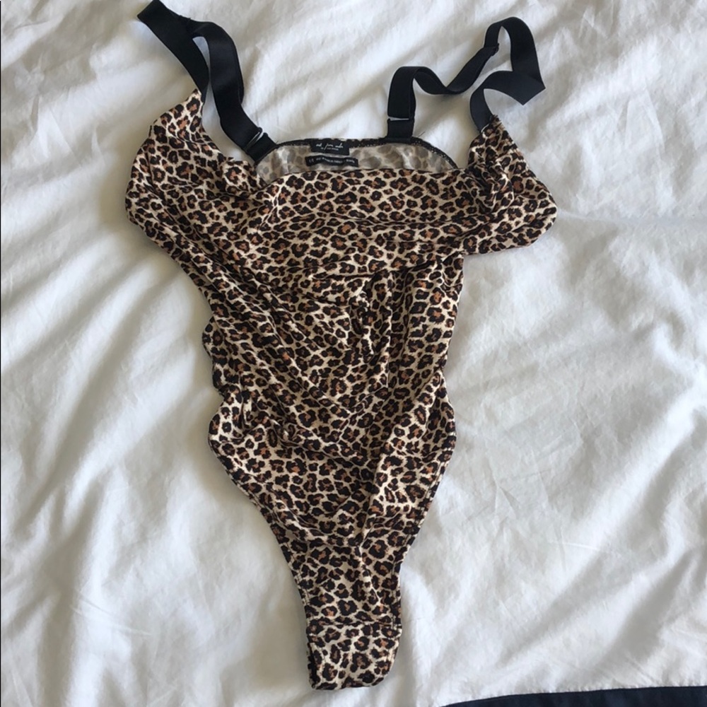 Cheetah print urban bodysuit